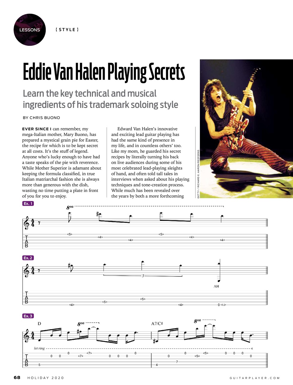Guitar Player Preview Pages