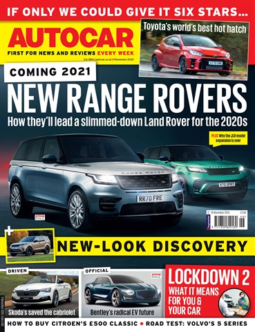 Autocar issue 11th November 2020