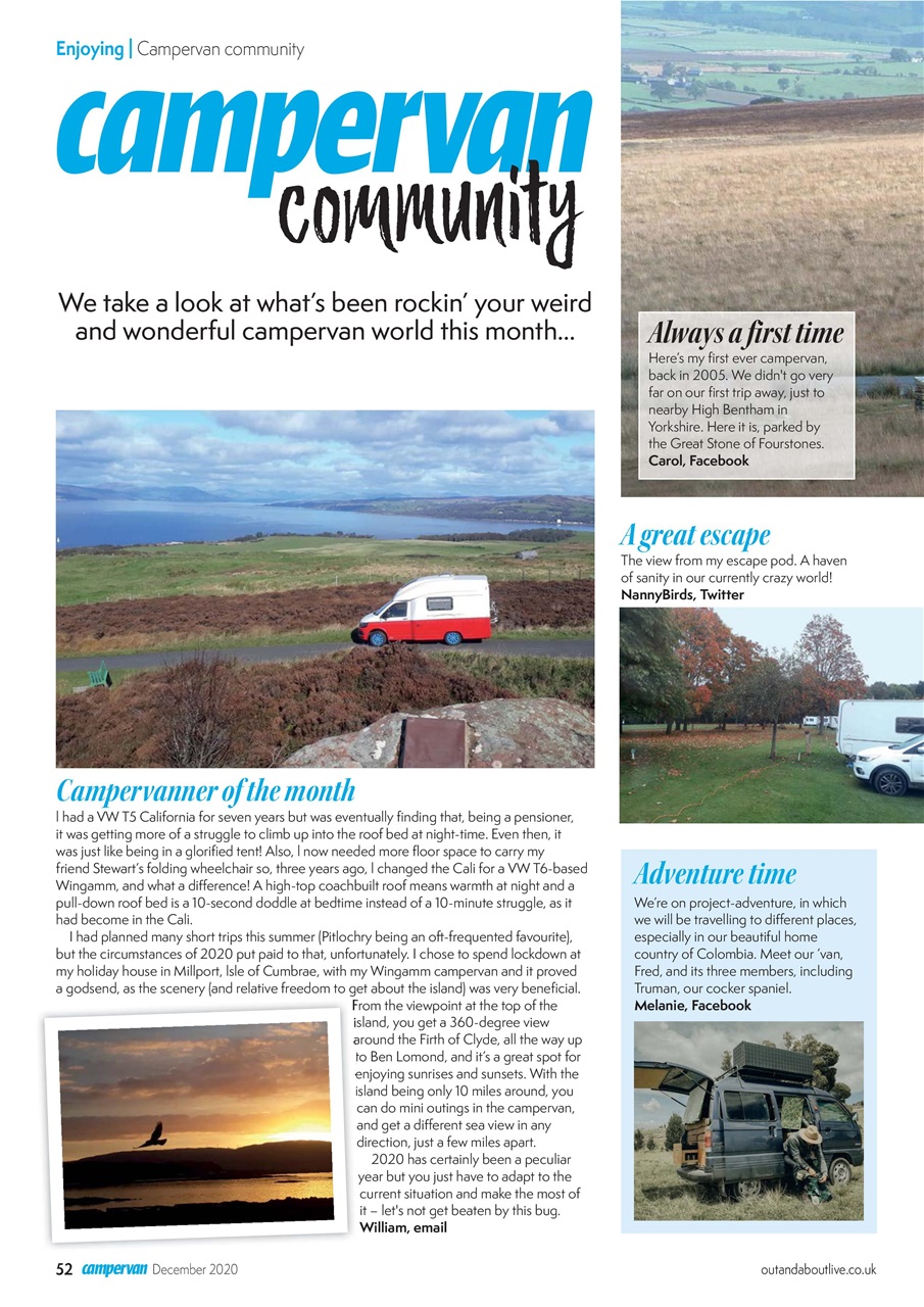 Campervan Preview Pages