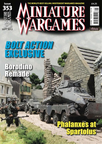 Miniature Wargames issue September 2012 [353]