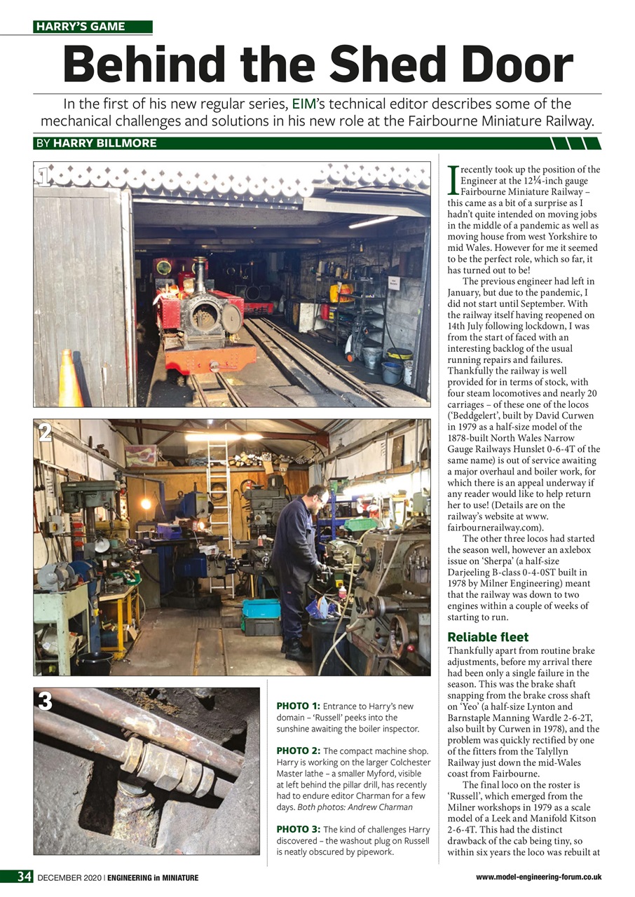 Engineering in Miniature Preview Pages