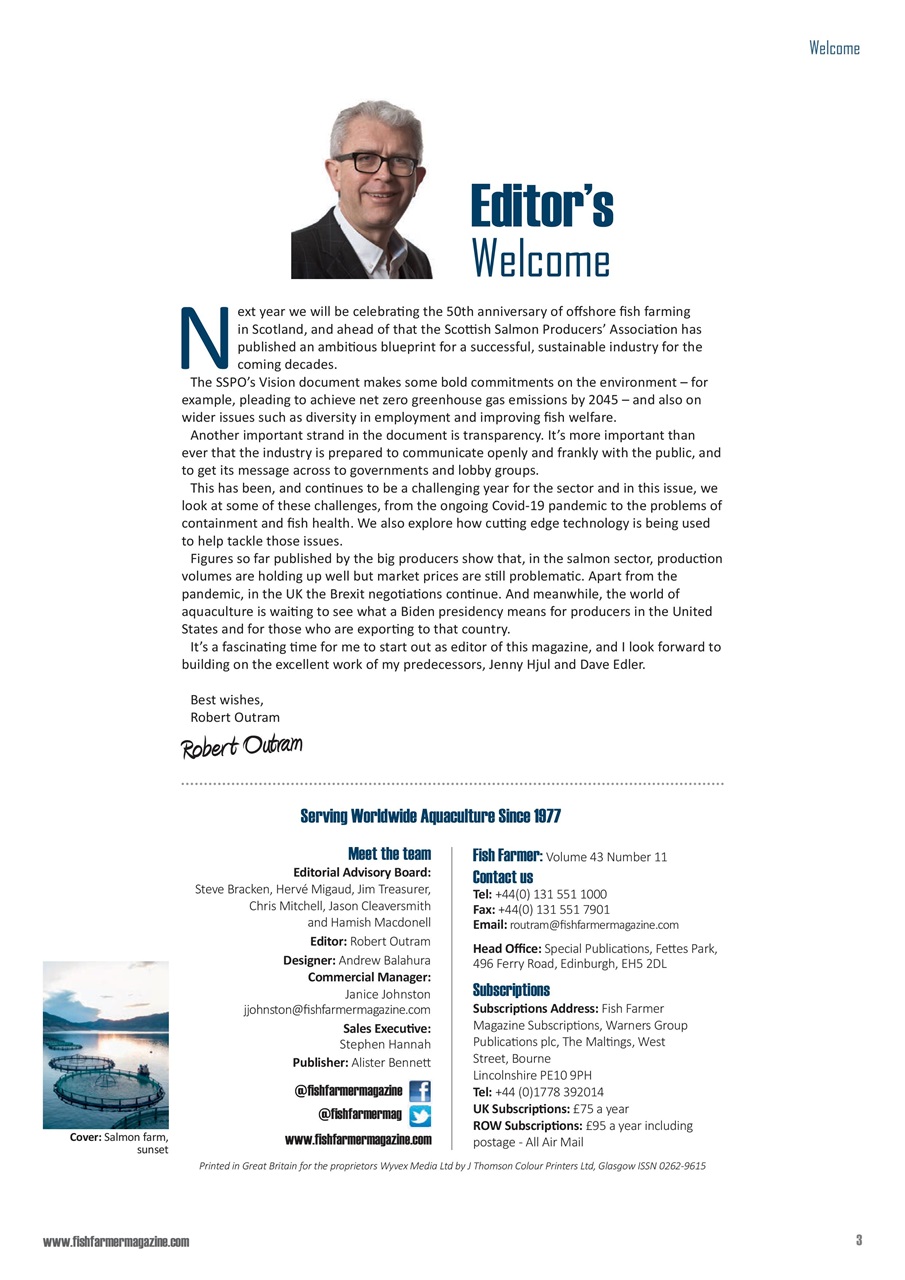 Fish Farmer Magazine Preview Pages