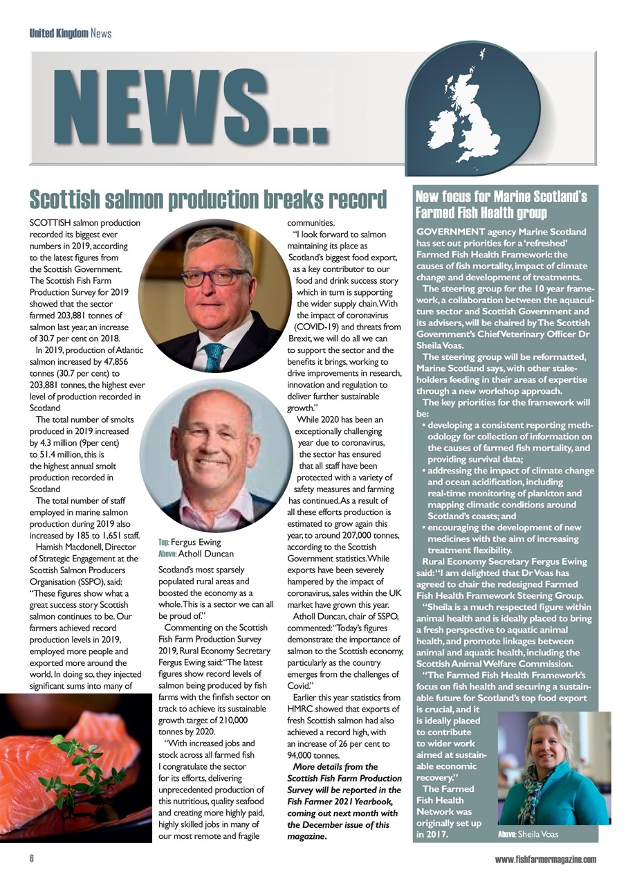 Fish Farmer Magazine Preview Pages