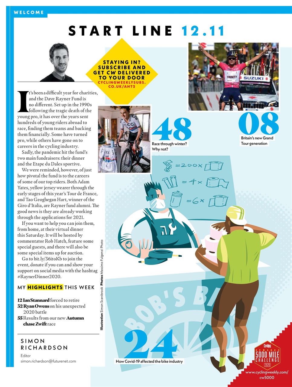 Cycling Weekly Preview Pages