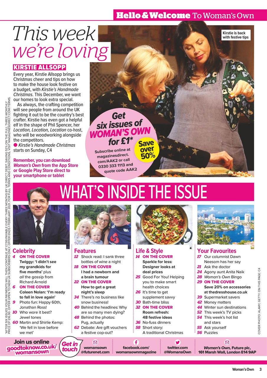 Woman's Own Preview Pages