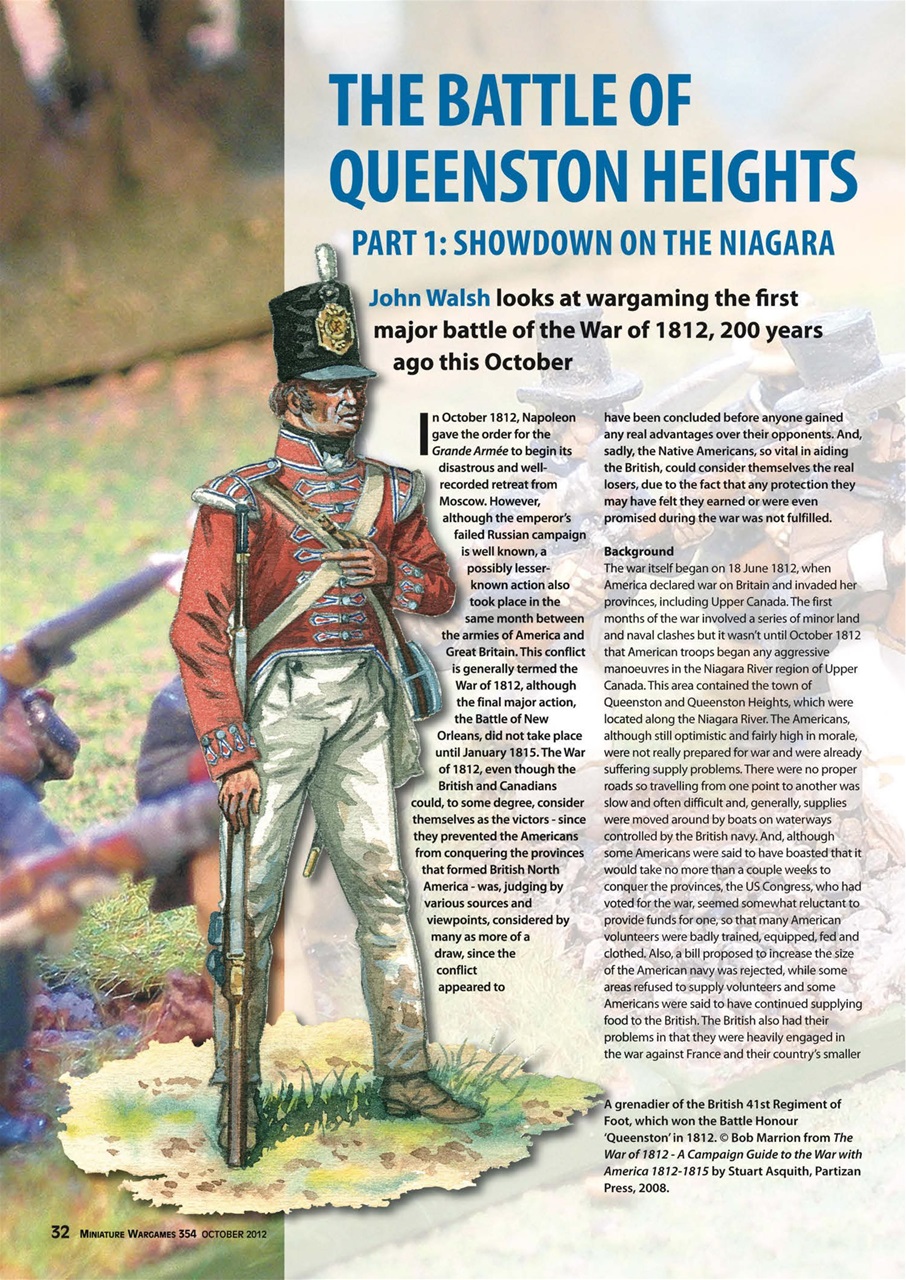 Miniature Wargames Preview Pages