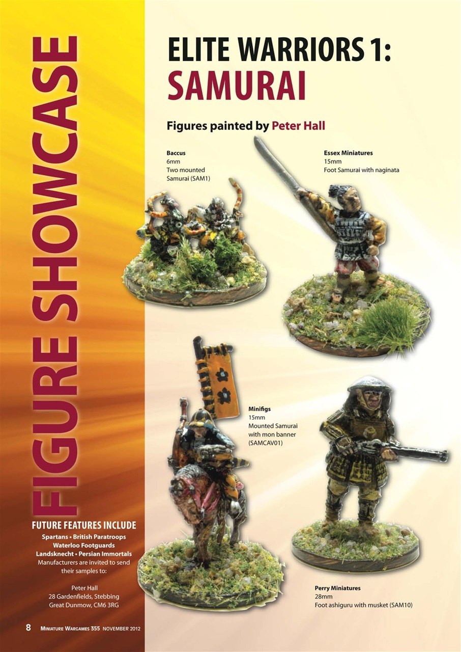 Miniature Wargames Preview Pages