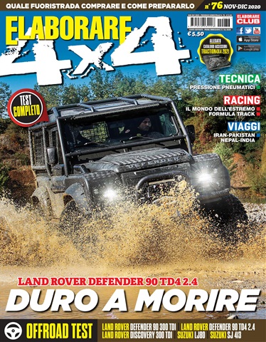 Elaborare 4x4 issue 76 Nov. Dicembre 2020