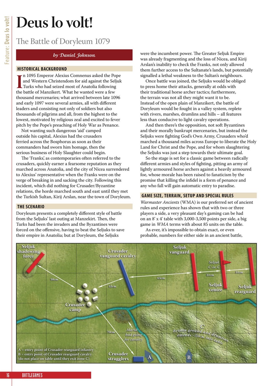 Miniature Wargames Preview Pages