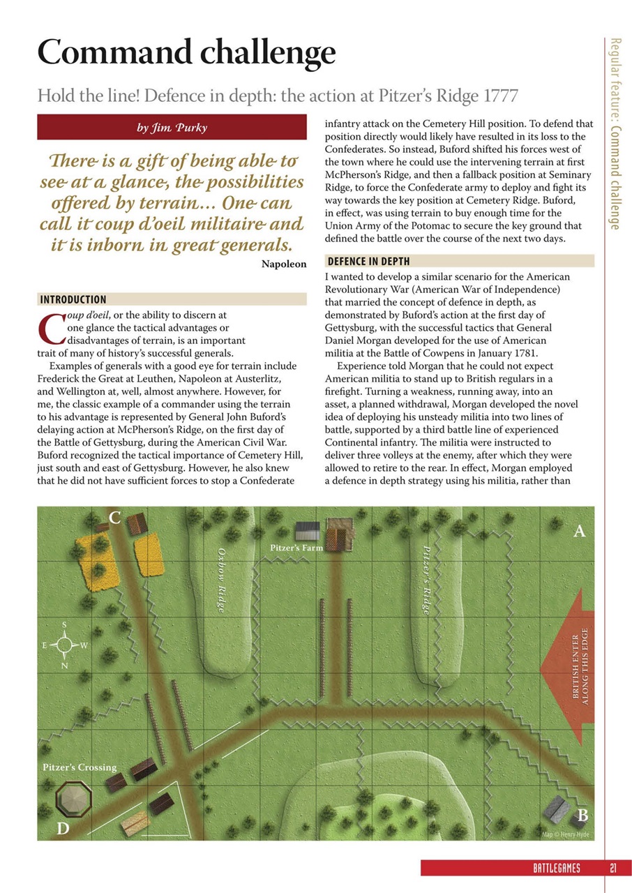 Miniature Wargames Preview Pages