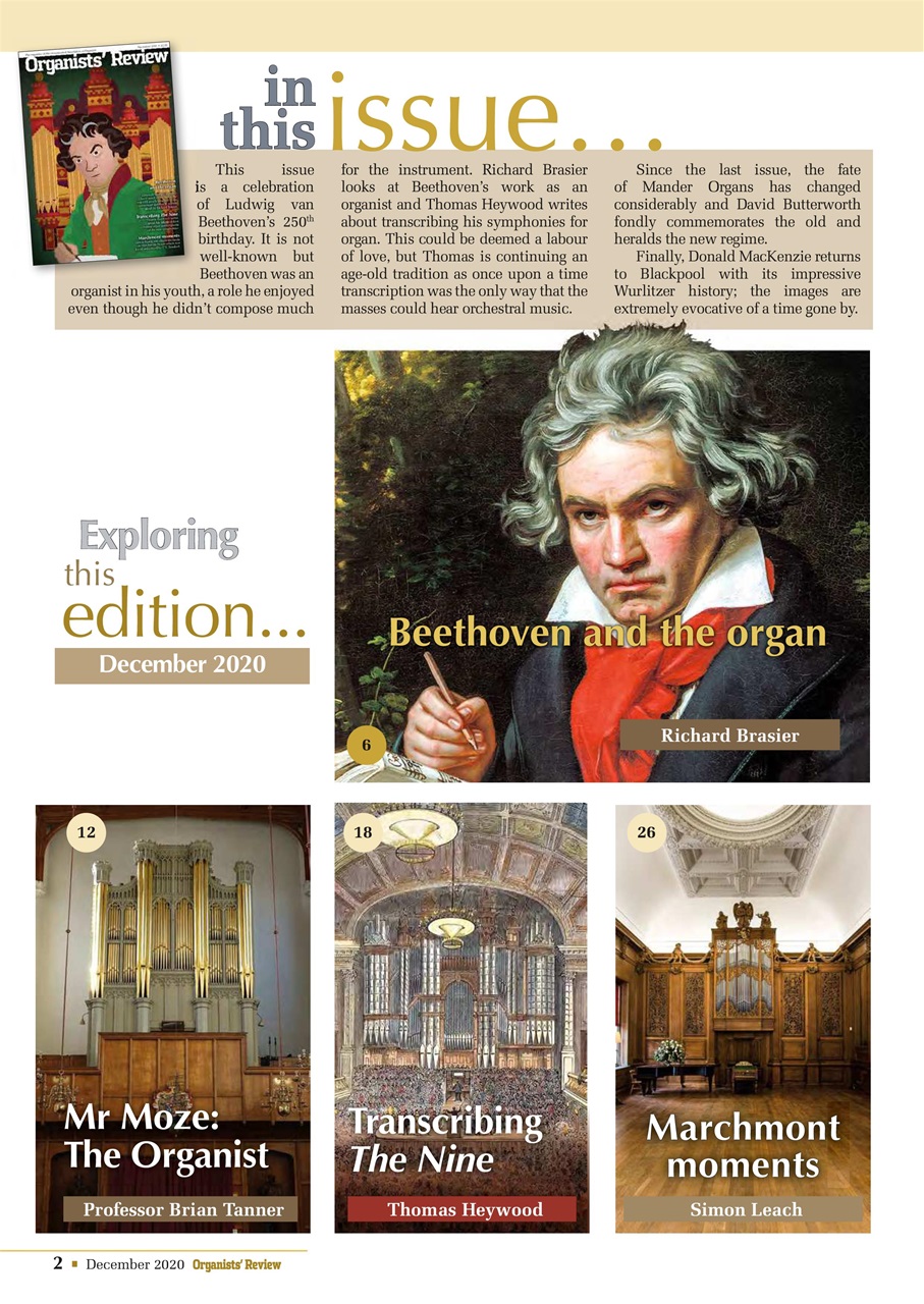 Organists' Review Preview Pages