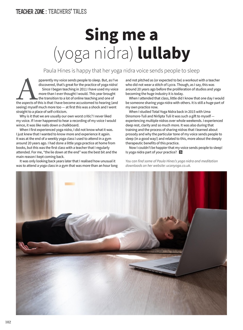 OM Yoga Magazine Preview Pages