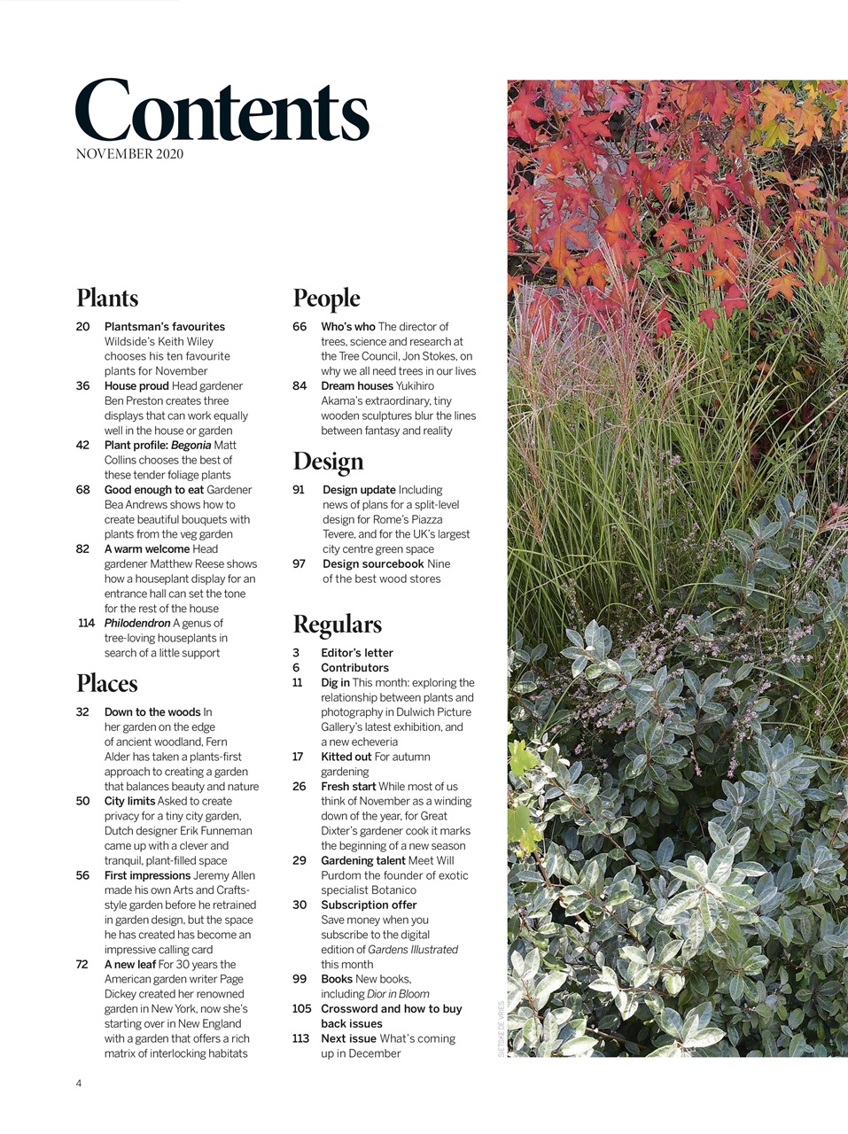 Gardens Illustrated Preview Pages