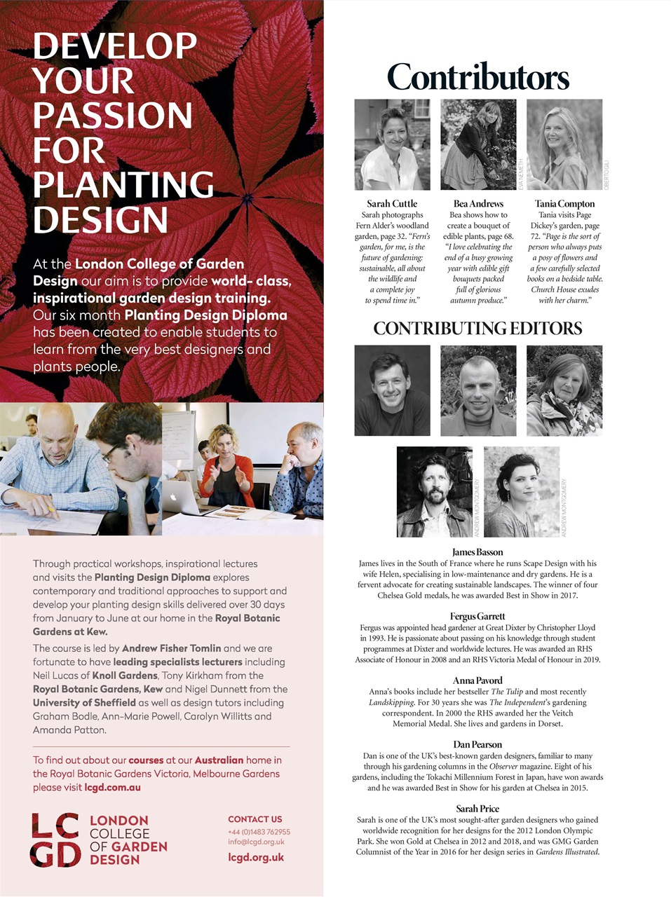 Gardens Illustrated Preview Pages