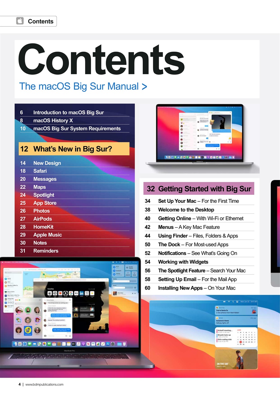 Mac + MacBook User Preview Pages