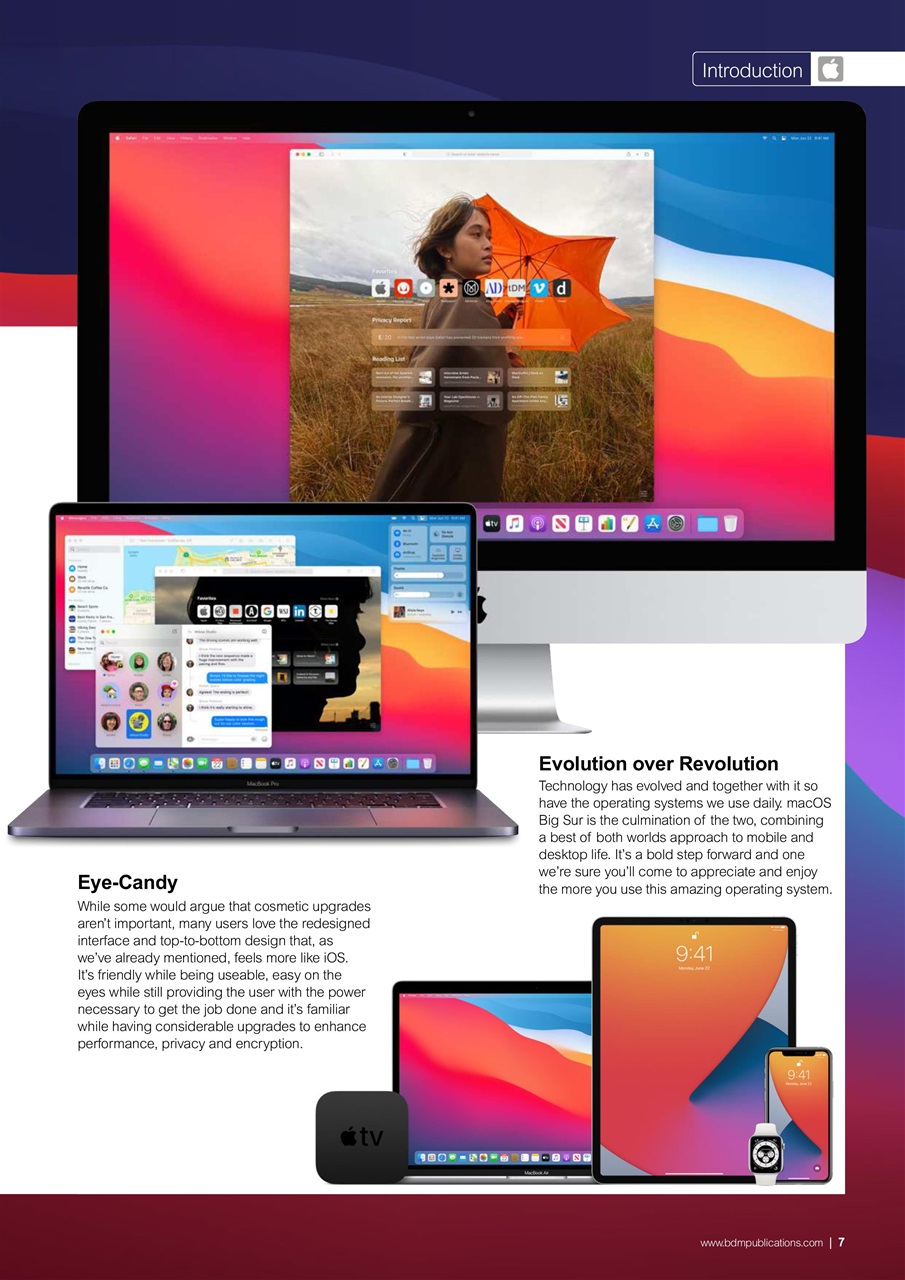 Mac + MacBook User Preview Pages