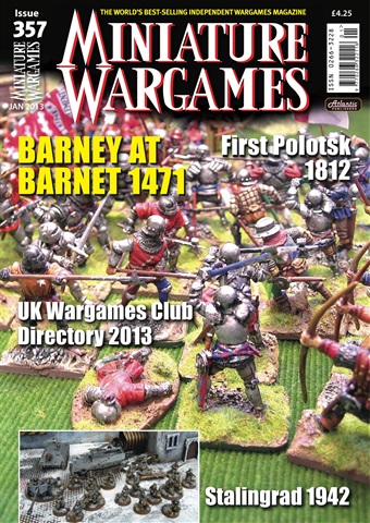 Miniature Wargames issue January 2013 [357]