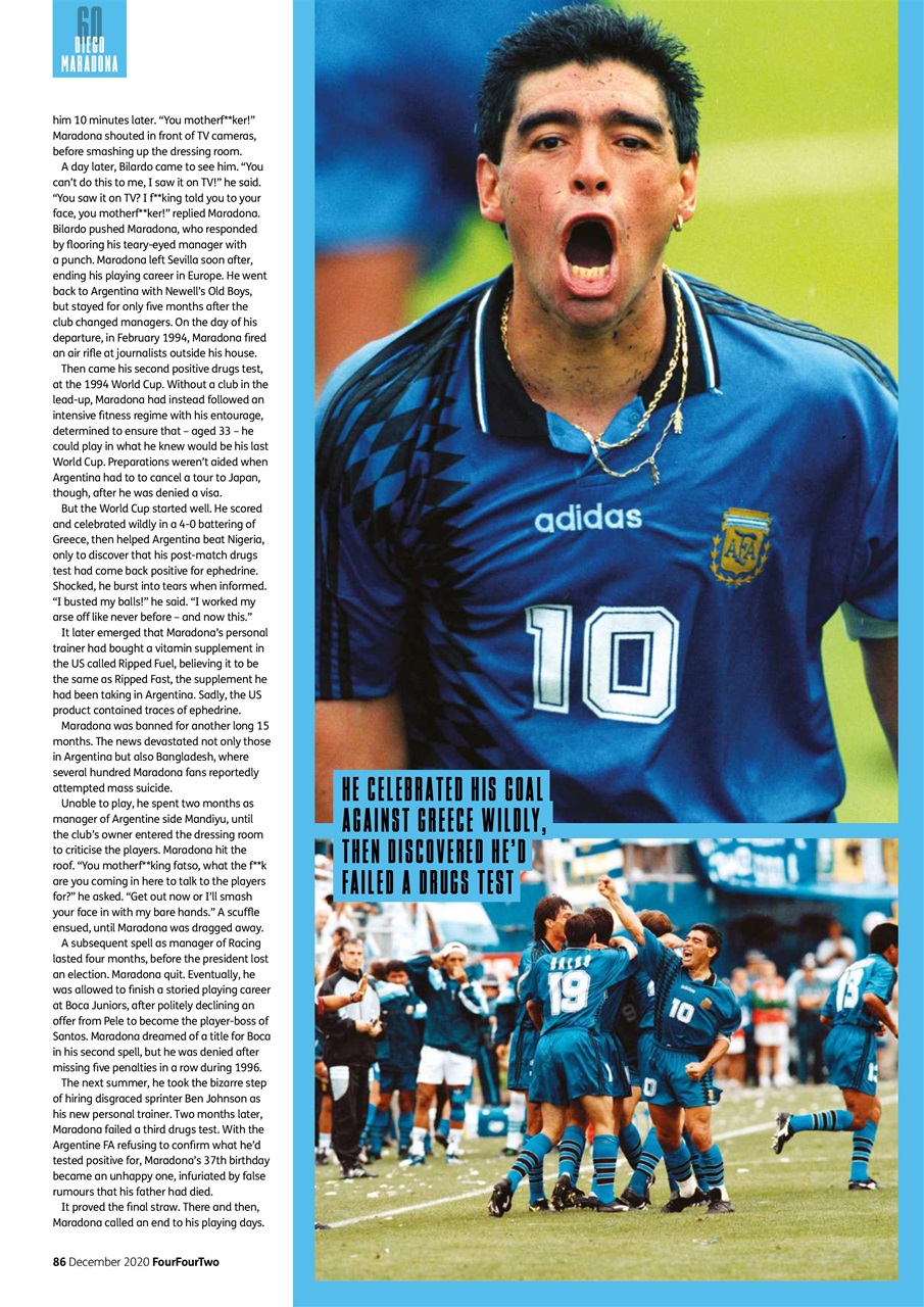 FourFourTwo Preview Pages