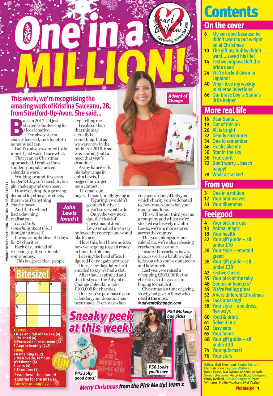 Pick Me Up Preview Pages