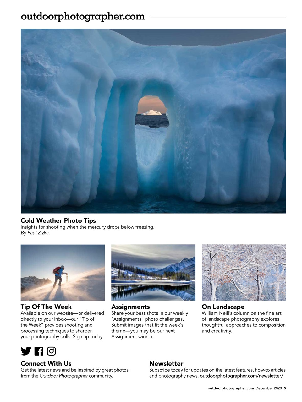 Outdoor Photographer Preview Pages