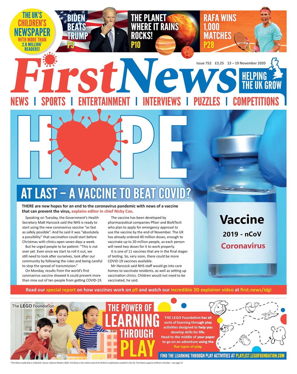 First News Preview Pages