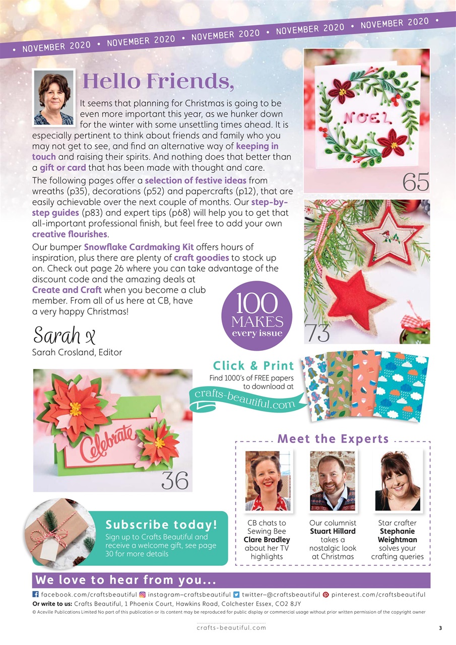 Crafts Beautiful Preview Pages