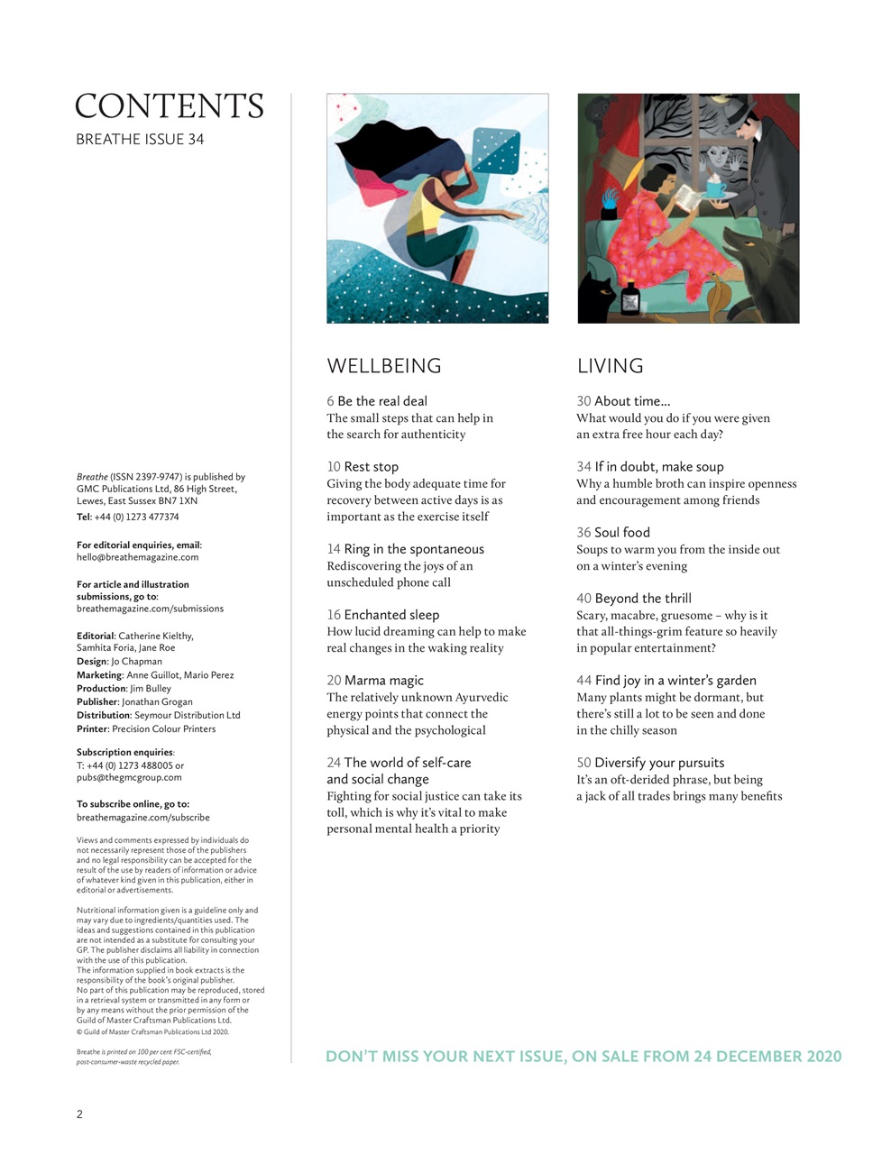 Breathe Preview Pages