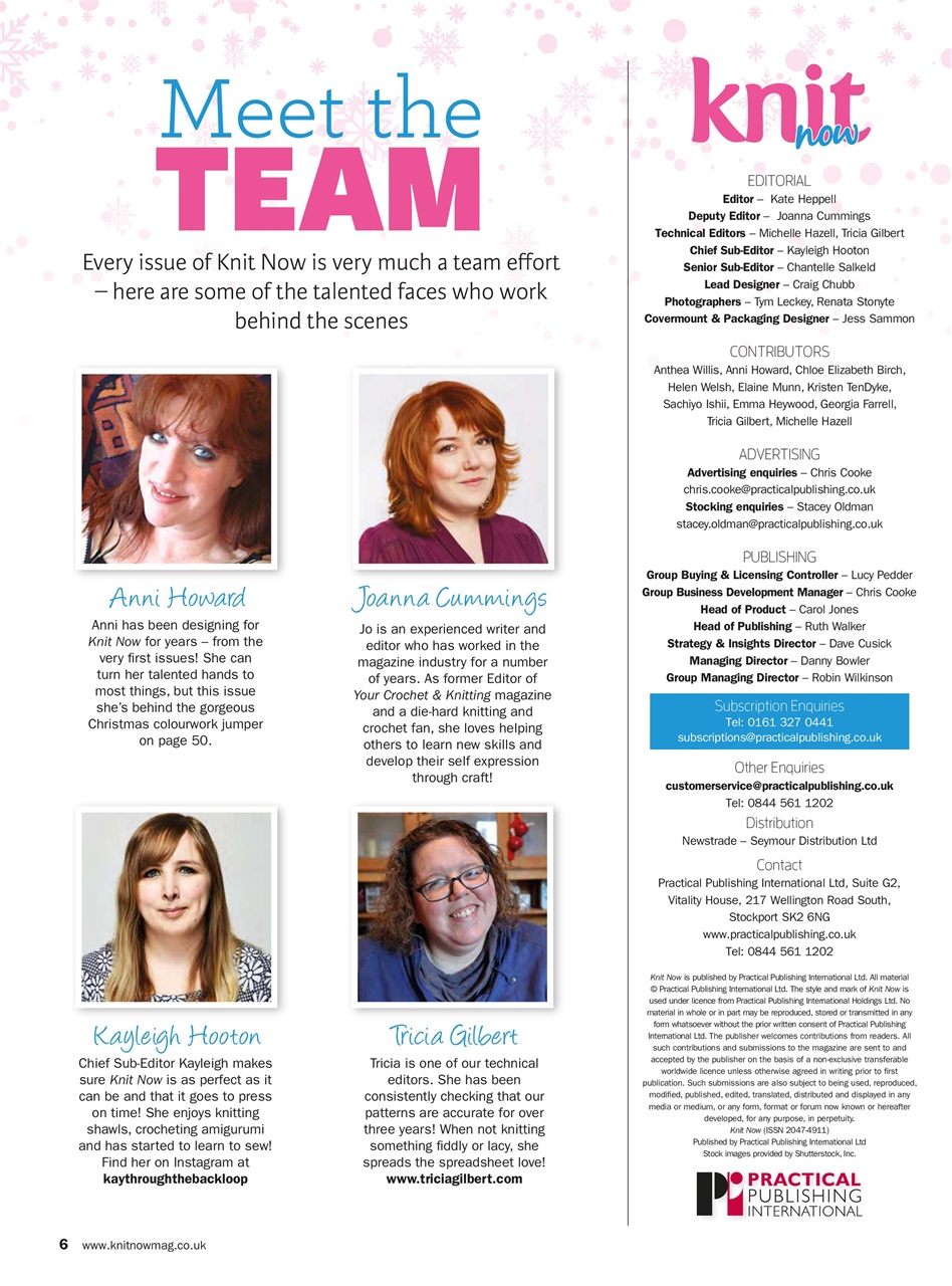 Knit Now Preview Pages