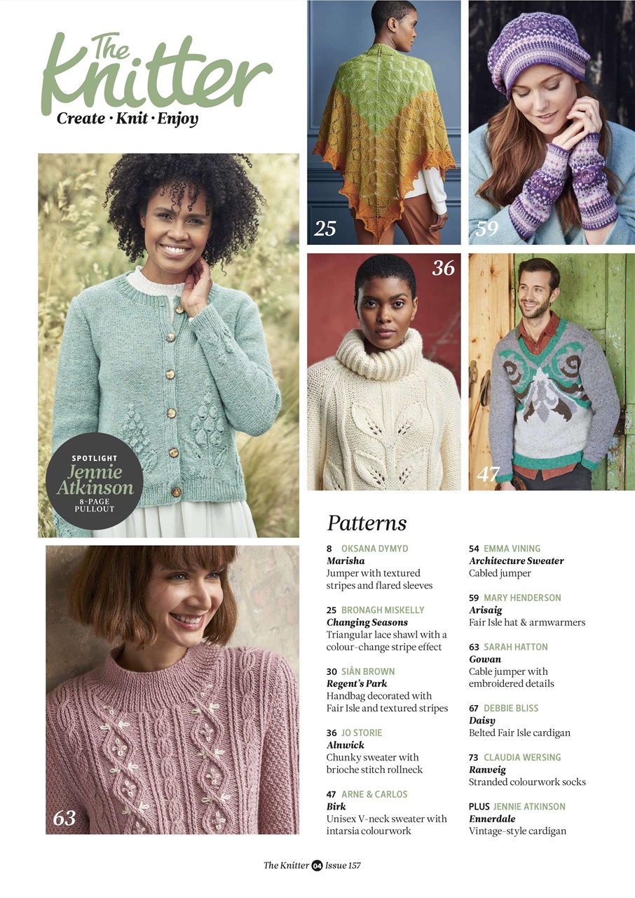 The Knitter Preview Pages