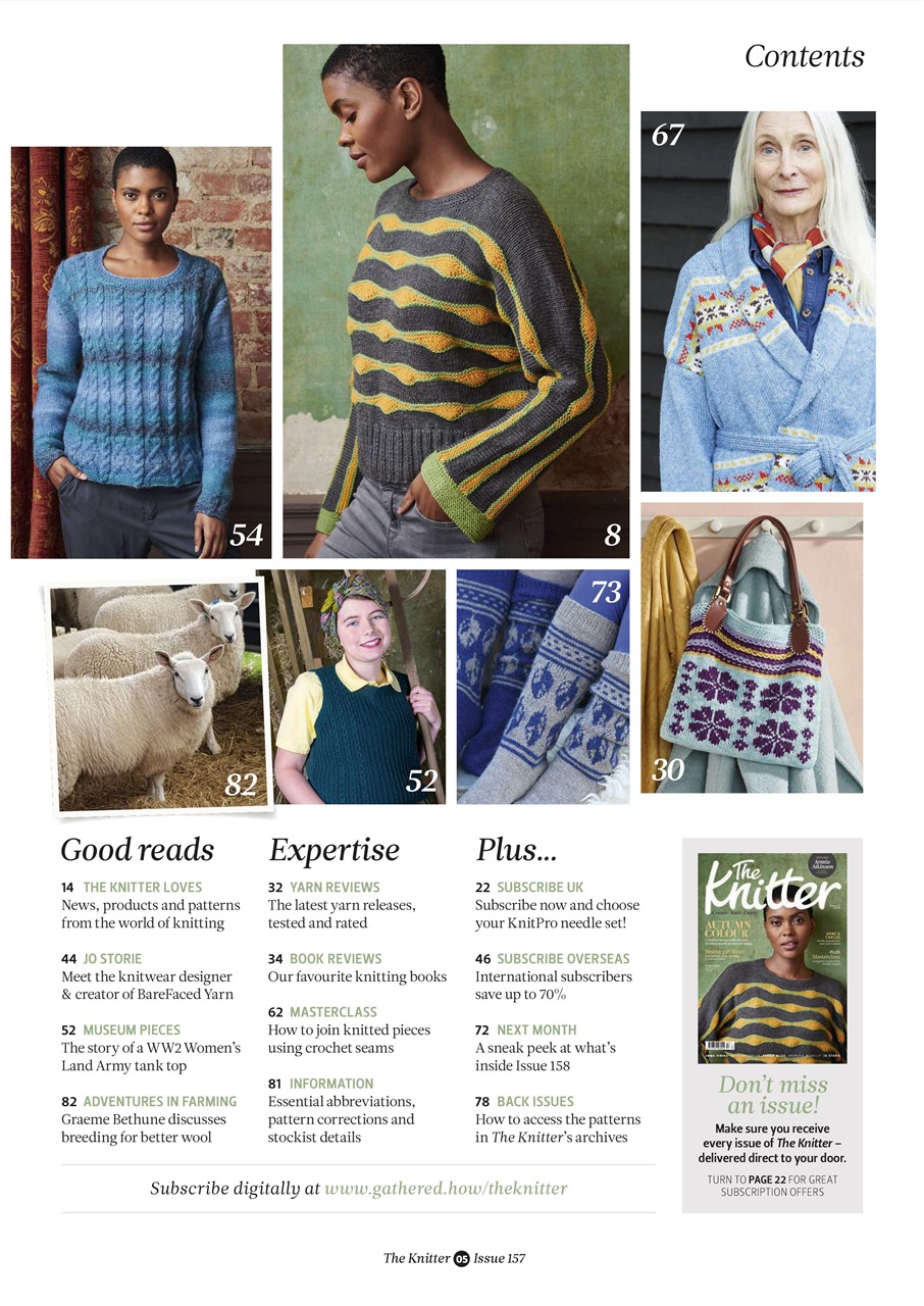 The Knitter Preview Pages