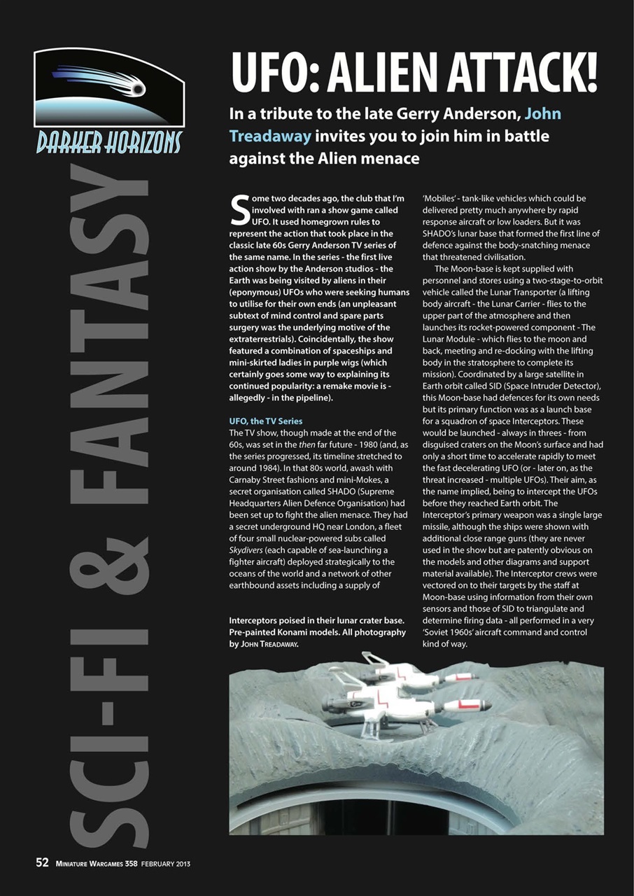 Miniature Wargames Preview Pages