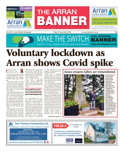 Arran Banner issue 