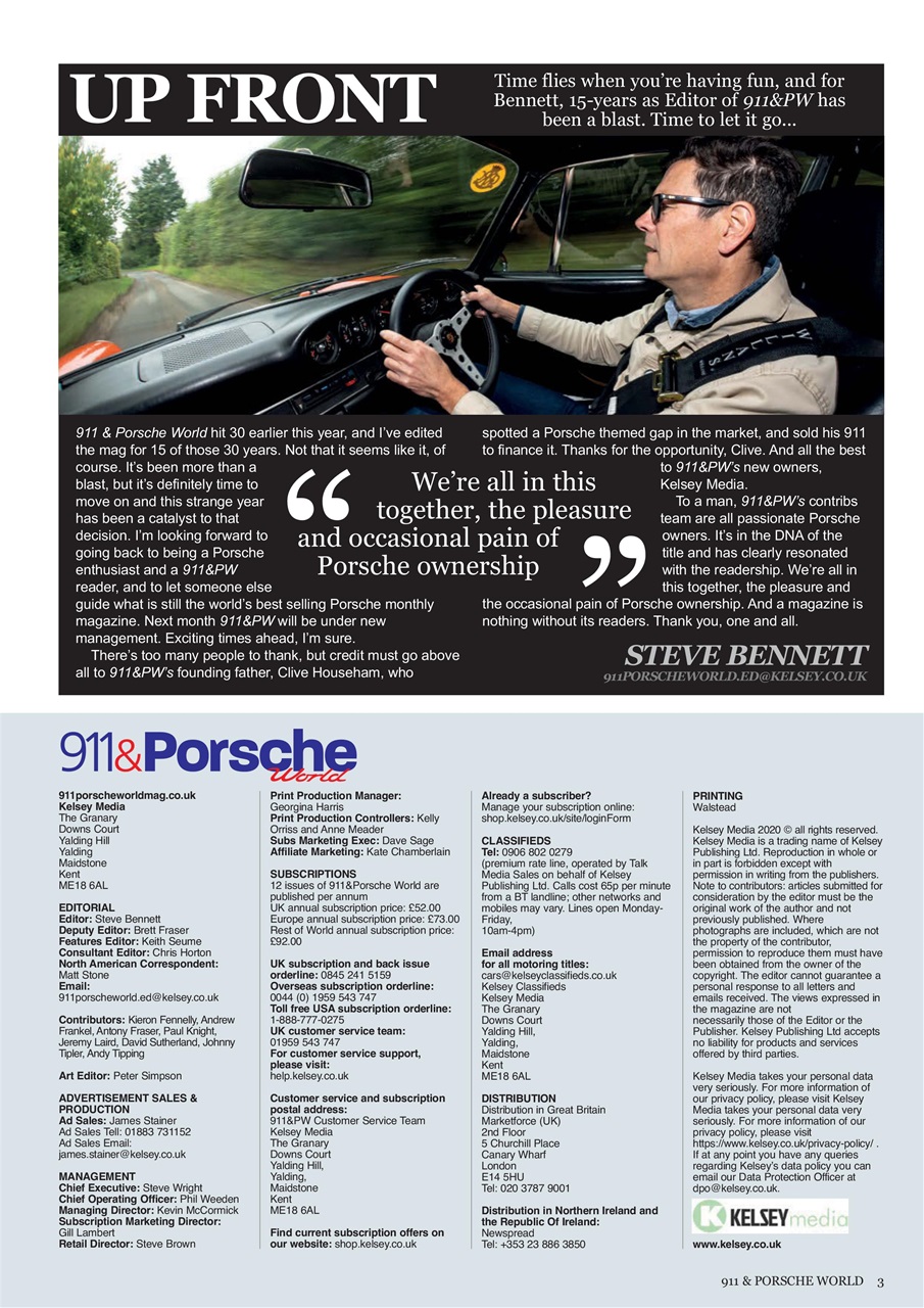 911 & Porsche World Preview Pages