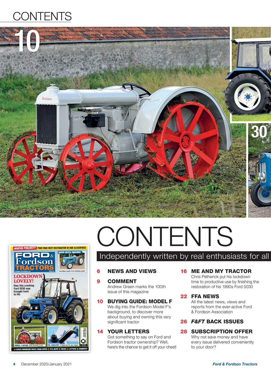Ford & Fordson Preview Pages