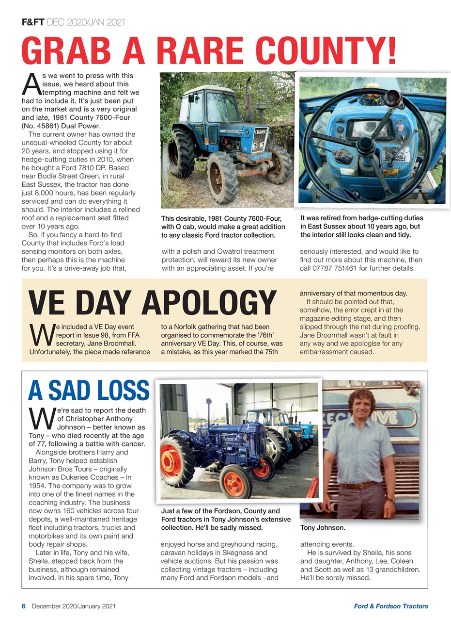 Ford & Fordson Preview Pages