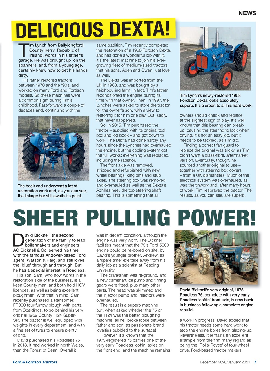 Ford & Fordson Preview Pages