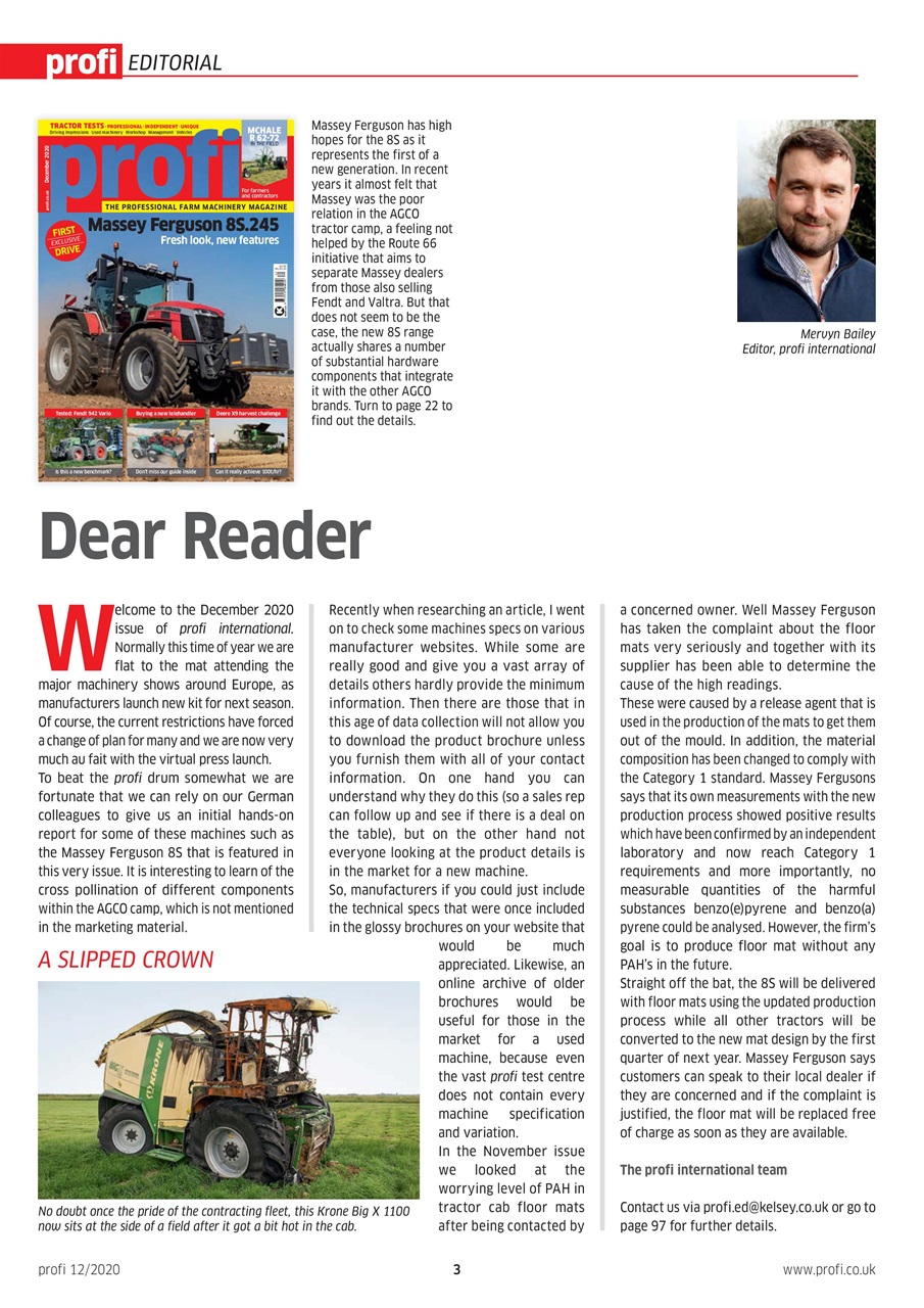 Profi International Preview Pages