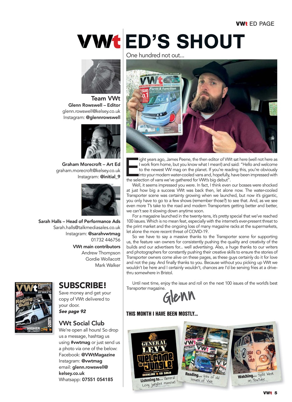 VWt Magazine Preview Pages