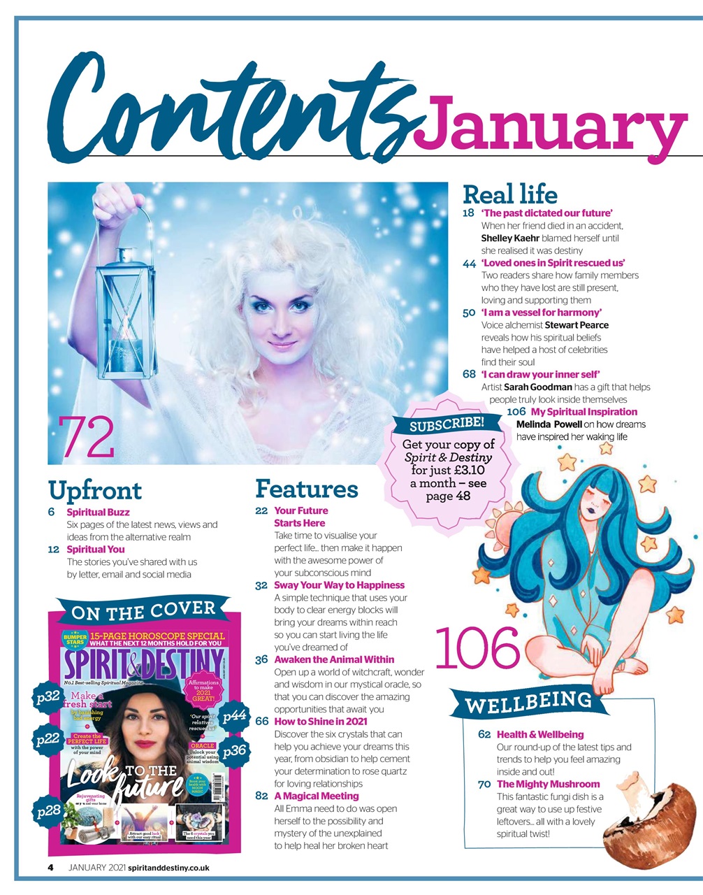 Spirit & Destiny Preview Pages