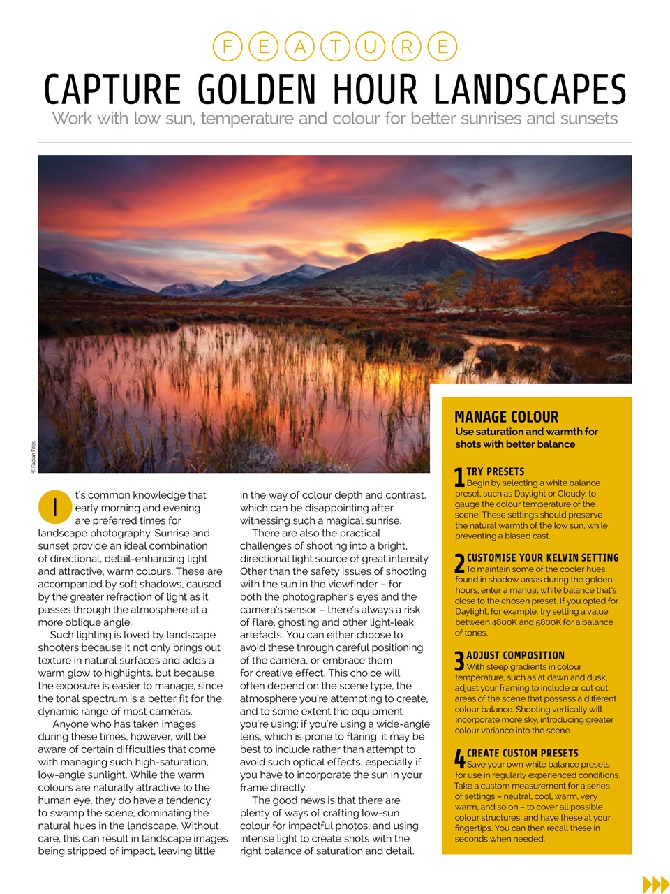 Photography Week Preview Pages