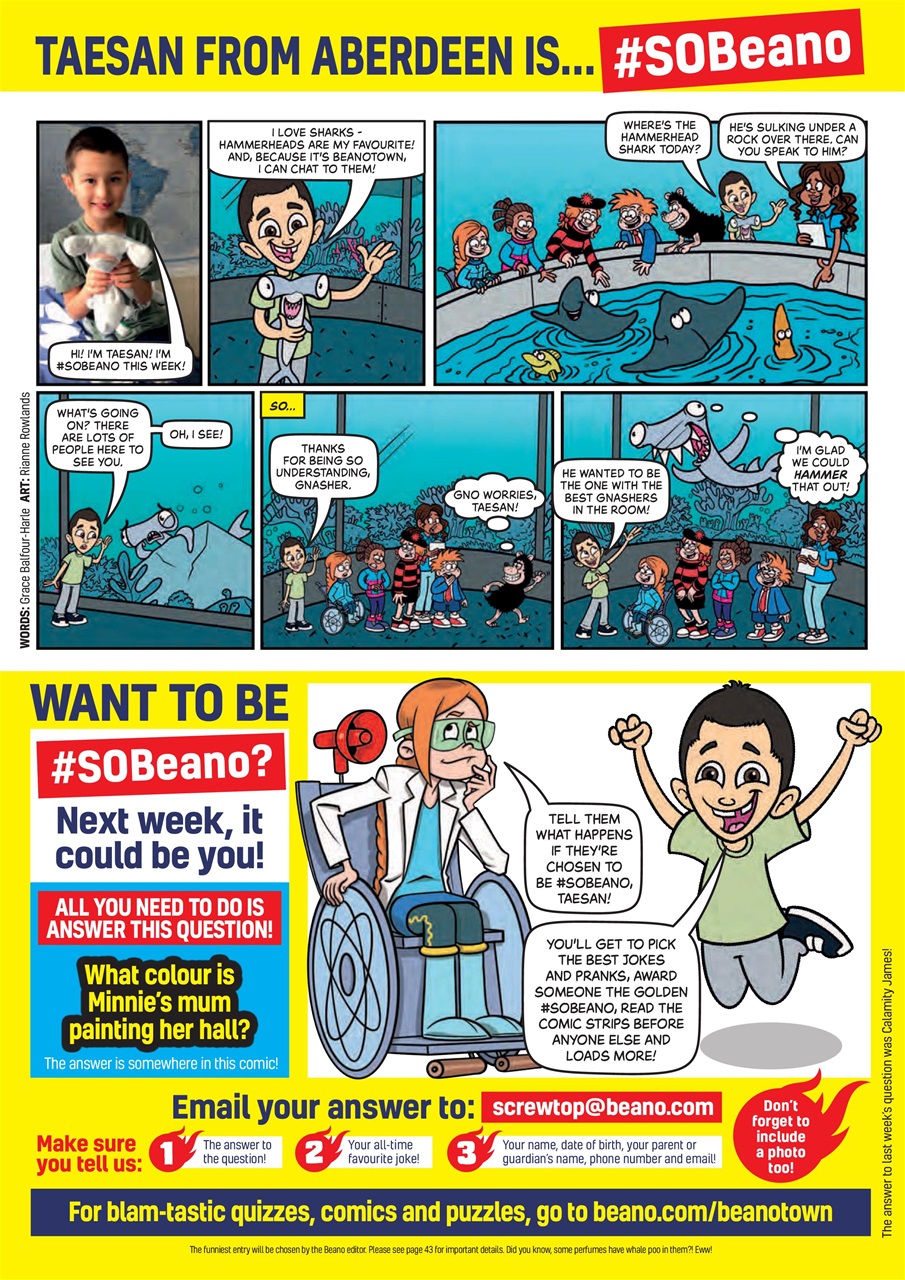 Beano Preview Pages