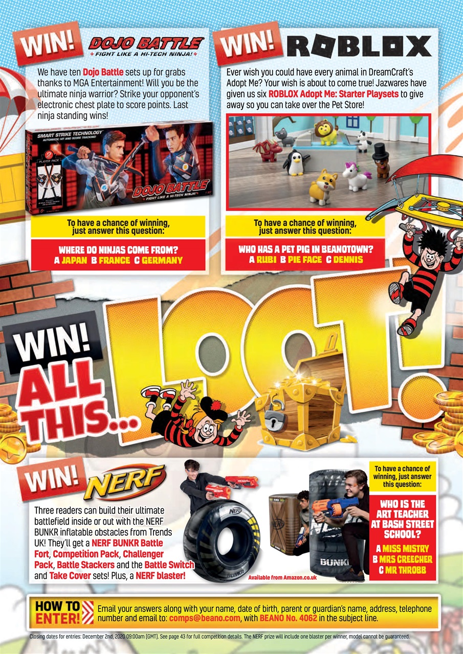 Beano Preview Pages