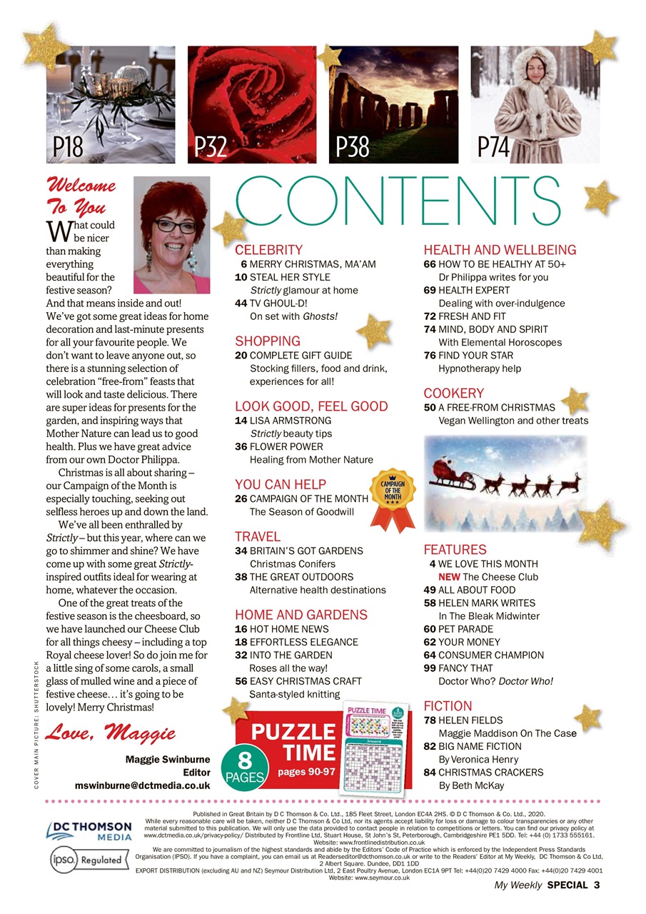 My Weekly Special Preview Pages