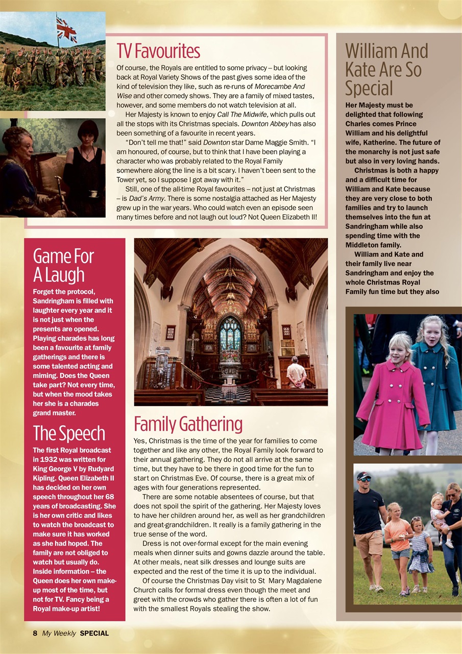 My Weekly Special Preview Pages