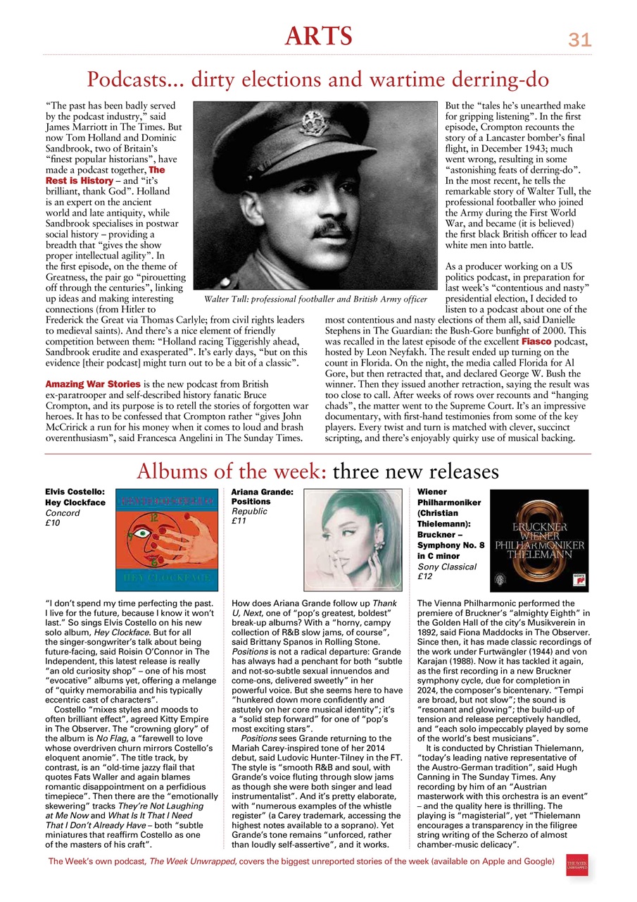 The Week Preview Pages