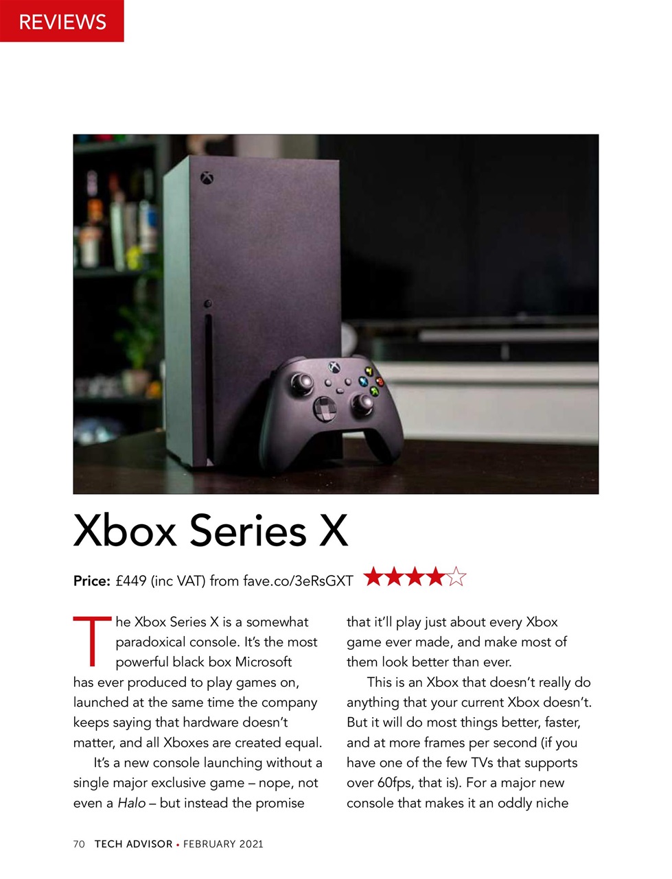 Tech Advisor Preview Pages