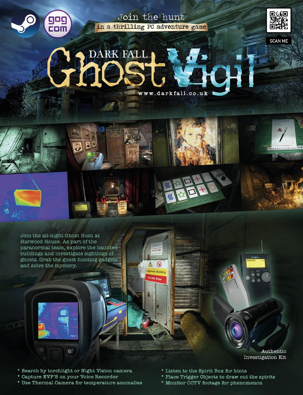 Haunted Magazine Preview Pages
