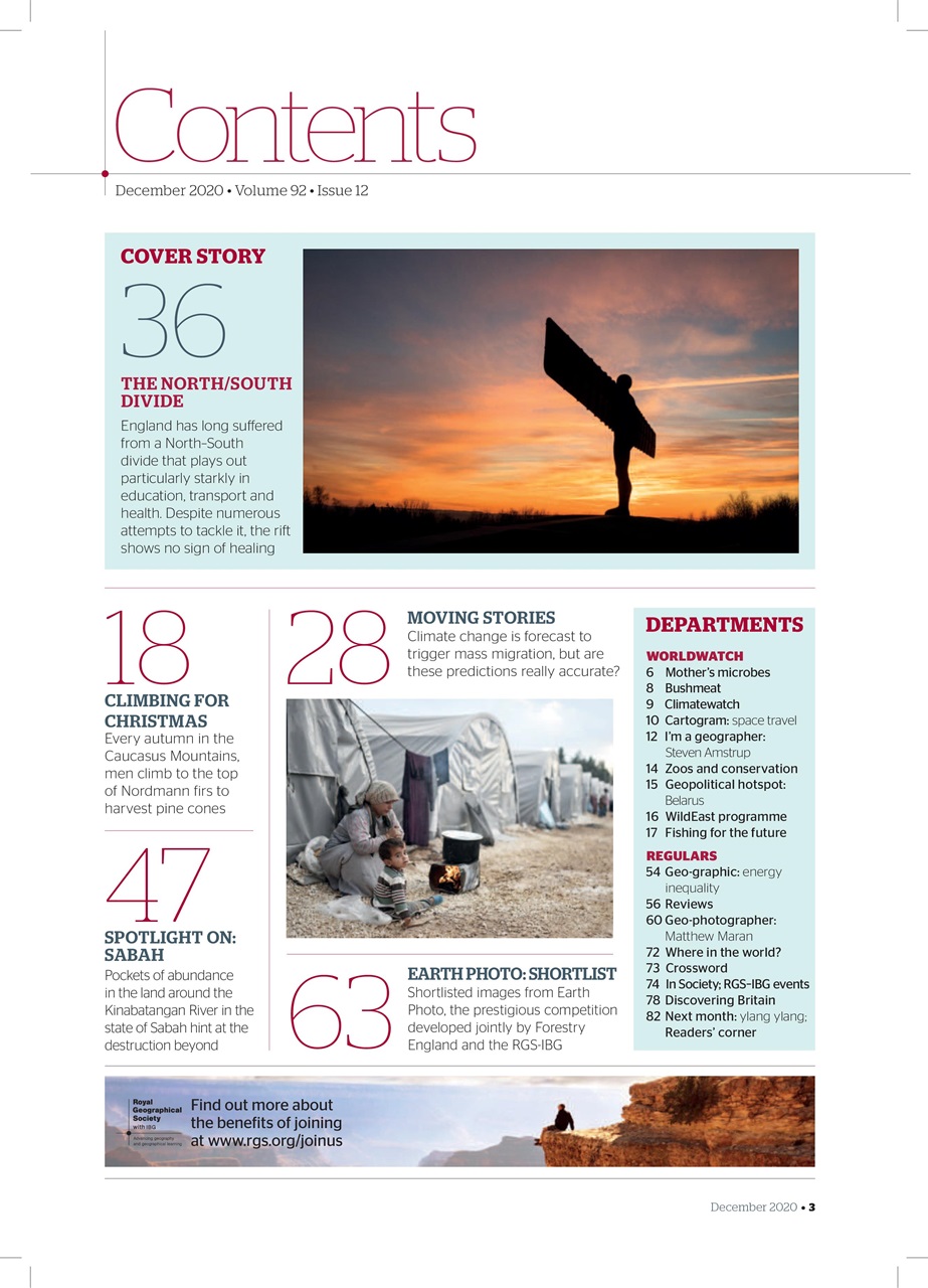 Geographical Preview Pages