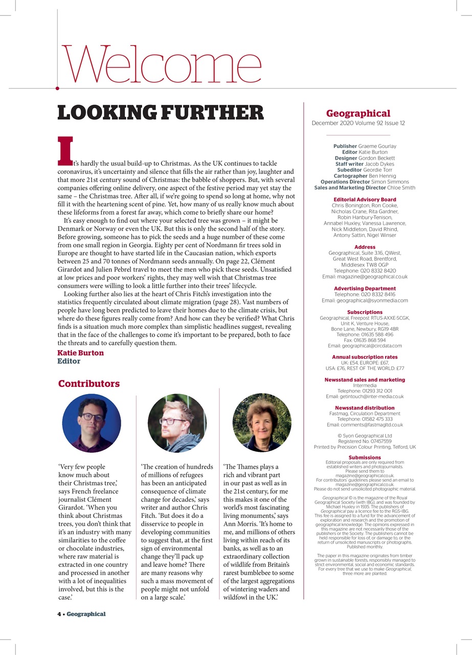 Geographical Preview Pages