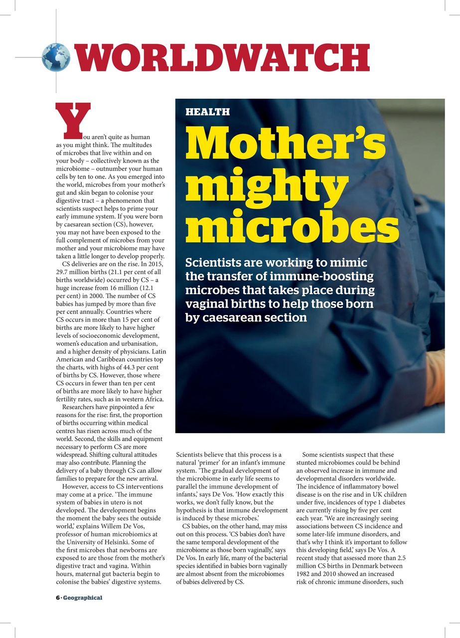 Geographical Preview Pages